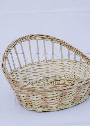 Плетений кошик з лози проста | кошик з лози | корзини з лози