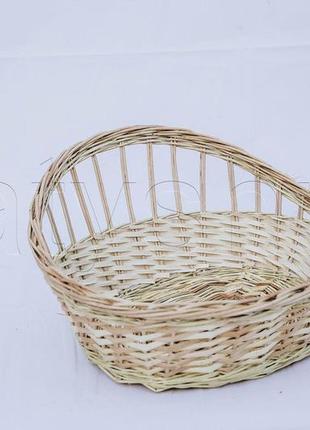 Плетений кошик з лози проста | кошик з лози | корзини з лози