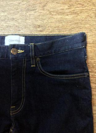 Нові вузькі джинси сalvin кlein slim fit blue stretch denim (оригінал)р. 29/347 фото