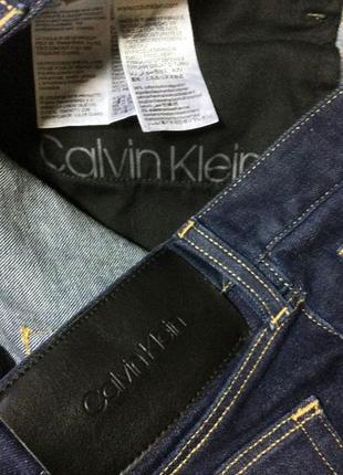 Нові вузькі джинси сalvin кlein slim fit blue stretch denim (оригінал)р. 29/345 фото