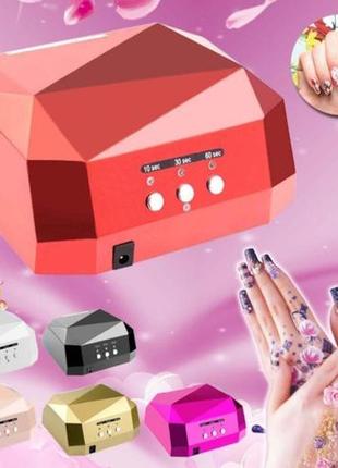 Лампа для нігтів 36вт (ccfl +led) уф-лампа для гел лаку3 фото