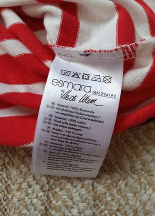 Смугаста футболка бавовняна esmara, розмір xs-s3 фото