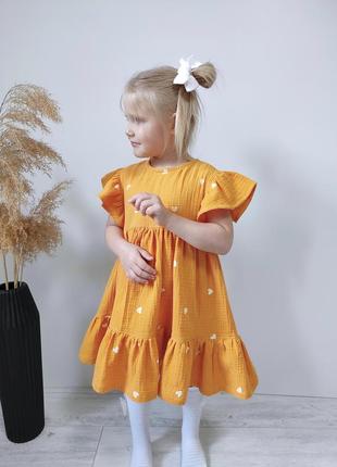 Муслиновое платье детское. платье из муслина. муслінова сукня. сарафан із мусліну4 фото