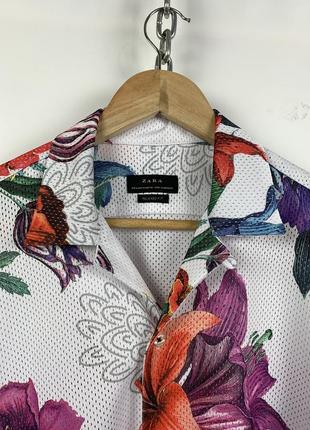 Оригінальна гавайська сорочка,гавайка zara, h&m topman4 фото