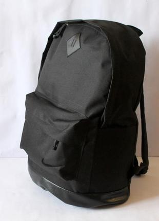 Городской рюкзак черного цвета ручная работа мужской женский унисекс от производителя