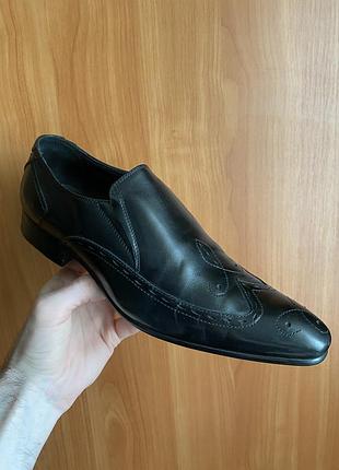 Туфлі basconi, шкіра, оригінал, розмір 40