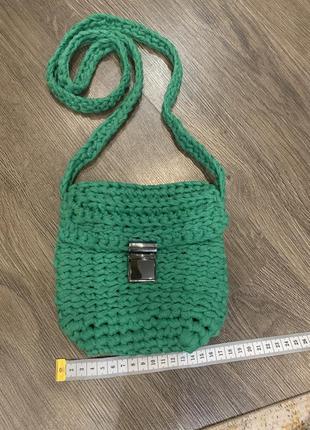 Сумка из трикотажной пряжи