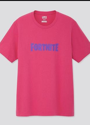 Ярка, крутая коллекционная футболка унисекс от uniqlo. коллаборация с fortnite5 фото