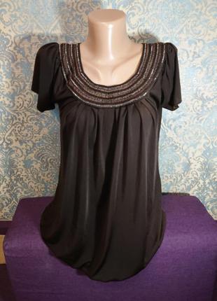 Блуза жіноча літнє футболка блузка блузочка р. 44/46/48