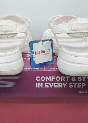 Стильные удобные сандалии босоножки skechers gowalk 5 оригинал6 фото