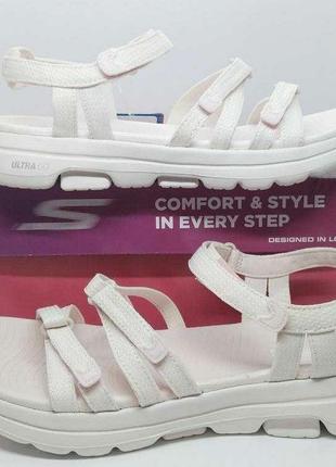 Стильные удобные сандалии босоножки skechers gowalk 5 оригинал4 фото