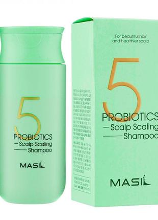 Masil 5 probiotics scalp scaling shampoo глубокоочищающий шампунь с пробиотиками