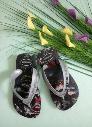 Новые вьетнамки, шлёпанцы на мальчика, 23-24 р., havaianas1 фото