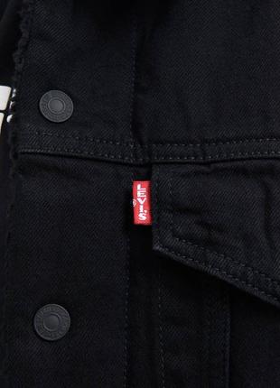 Куртка весенняя женская levi's® ex-boyfriend trucker sherpa4 фото