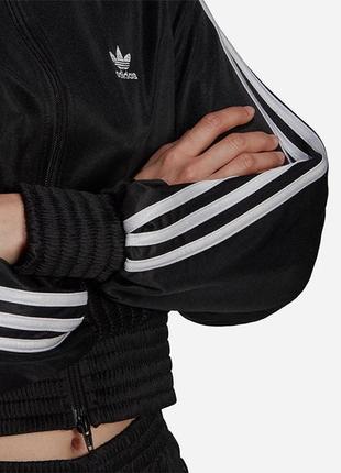 Жіноча куртка adidas originals classics high-shine track jacket5 фото