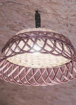 Плетеная бра ручной работы из лозы | люстры плетеные ручной работы из лозы  | торшеры...