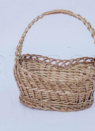 Корзинка пасхальная | корзина из лозы пасхальная | кошик на пасху
