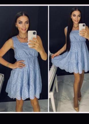 🔥 плаття 🔥 сукня прошва сарафан бавовна на літо