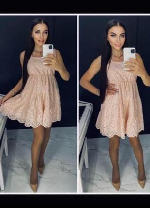 🔥 плаття 🔥 сукня сарафан бавовна прошва