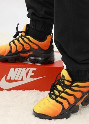 Кросівки vapormax orange кроссовки