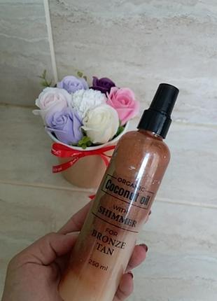Шиммер coconut oil 250мл
