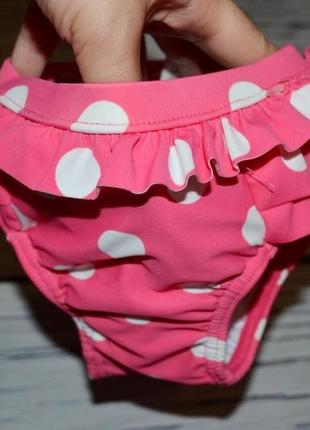0-6 месяцев новые плавки трусики для бассейна с рюшами для вашей модницы