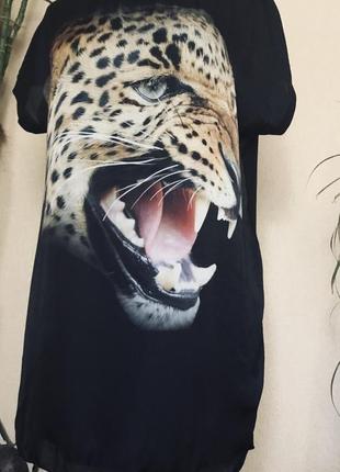🔥 шикарна 🔥 футболка блуза туніка принт 3d італія2 фото