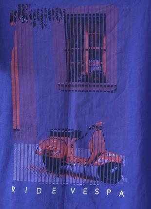 Фіолетова футболка прямого крою casual|unisex2 фото