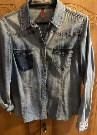Джинсовая рубашка s.oliver, s