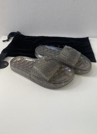 Шльопанці rihanna fenty fur puma slippers2 фото