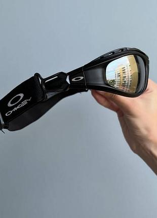Тактические тактичні очки co сменными линзами фирма для военных для стрельбы антиблик очки зсу всу окуляри жіночі чоловічі універсальні oakley7 фото