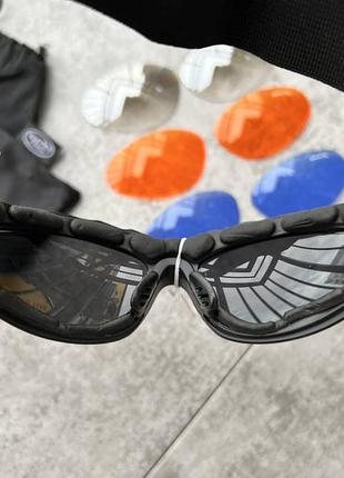Тактические тактичні очки co сменными линзами фирма для военных для стрельбы антиблик очки зсу всу окуляри жіночі чоловічі універсальні wiley6 фото
