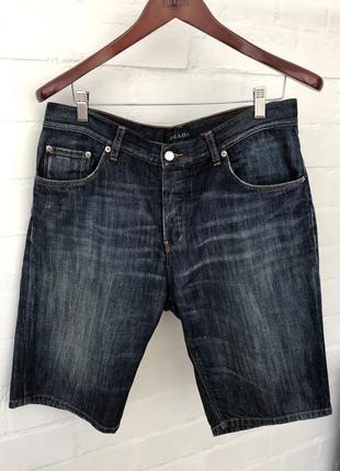 Брендові чоловічі джинсові шорти prada оригінал