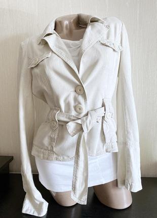 Льняной пиджак  р.36/38  vila