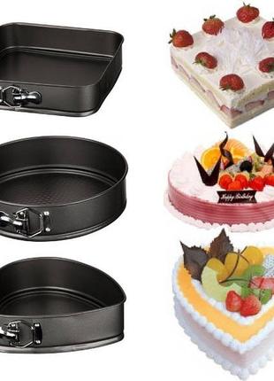 Набір роз'ясненнями ємних форм для випічки