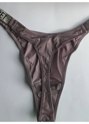 Victoria´s victorias secret виктория сикрет трусики стринги bombshell shine strap thong panty3 фото