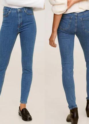 Жіночі джинси skinny tiro alto noa mango. eur 34 / usa 2