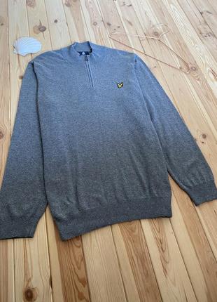 Свитшот - свитер - бомбер lyle scott