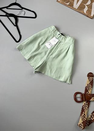 Шорти бермуди zara на високій посадці зара