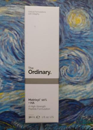 Антивікова сироватка з матриксилом 10% і гіалуронової кислотою the ordinary matrixyl 10% + ha3 фото