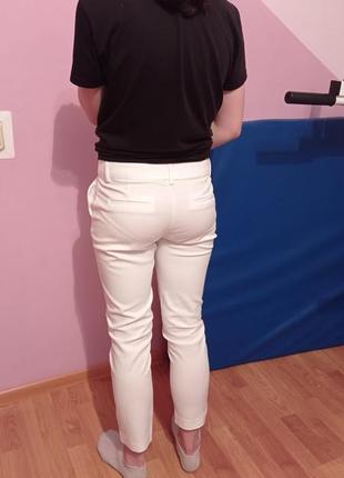 Гарні класичні білі штани2 фото