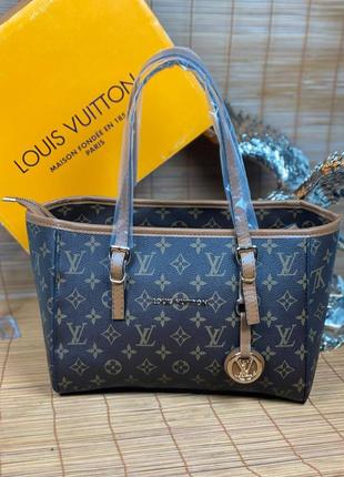 Сумка коричневая  женская в стиле louis vuitton сумочка луи витон