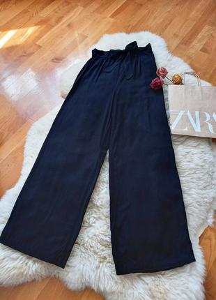 Брюки палаццо, прямие брюки zara wide leg, джинси h&m bershka прямие, джинси zara mango палаццо7 фото