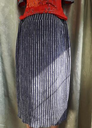 Юбка-шифон, жатка