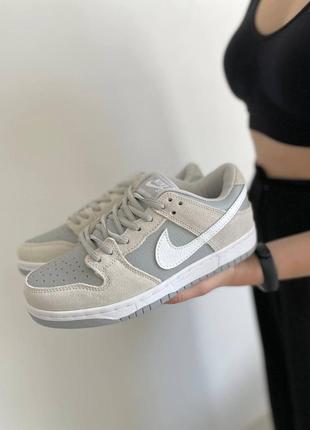 Суперские кросы sb dunk grey3 фото