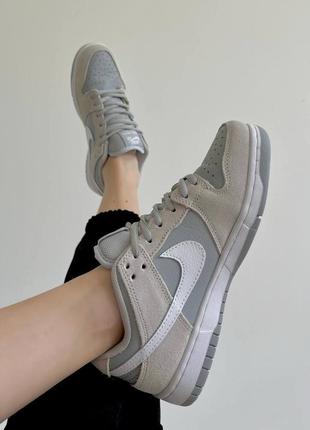 Суперские кросы sb dunk grey4 фото