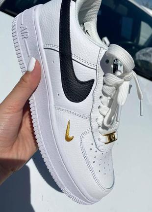 Жіночі кросівки nike air force білі,натуральна шкіра4 фото