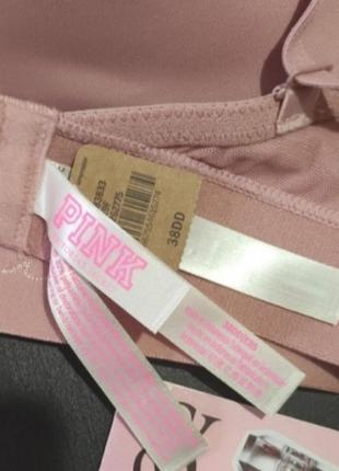 Бюстгальтер лиф бра wew wireless без косточек 38дд 85е victoria's secret виктория сикрет вікторія сікрет pink оригинал4 фото