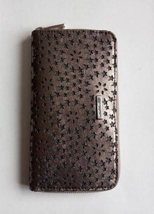 Шкіряний гаманець портмоне pulicati італія натуральна шкіра1 фото
