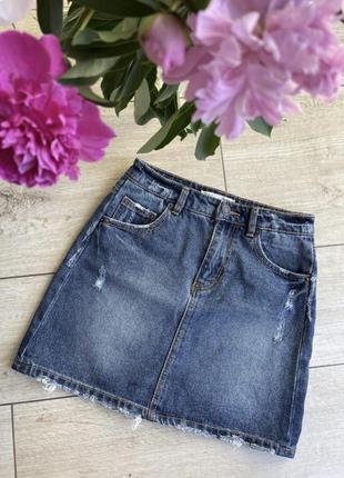Юбка , короткая юбка , джинсовая юбка2 фото